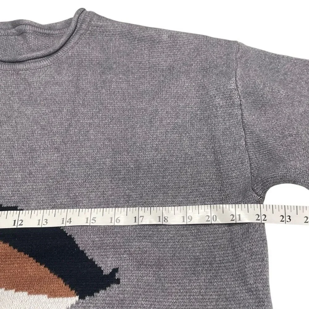 Gray Ugly Duck Pullover Sweater